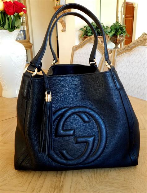 gucci leather purses on ebay|authentic Gucci shoulder.